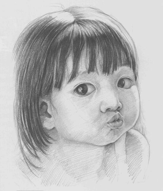 小孩素描