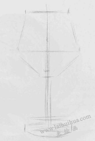 高腳杯素描畫(huà)法步驟01