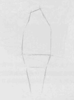 冰激凌素描畫法步驟01