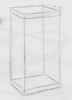 時(shí)間沙漏素描畫法步驟01