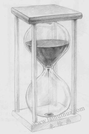 時(shí)間沙漏素描畫法步驟08