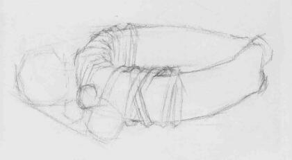 手環(huán)素描畫法步驟03