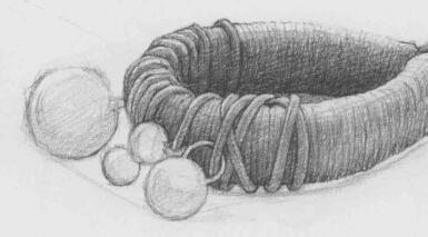 手環(huán)素描畫法步驟09