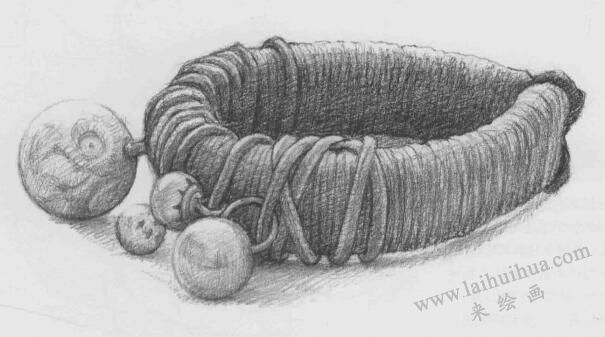 手環(huán)素描畫法步驟12