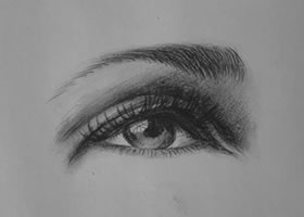 素描中眼睛的畫法