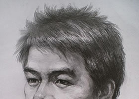 素描中的頭發(fā)畫法