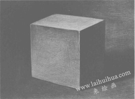 正方體素描  完成圖 