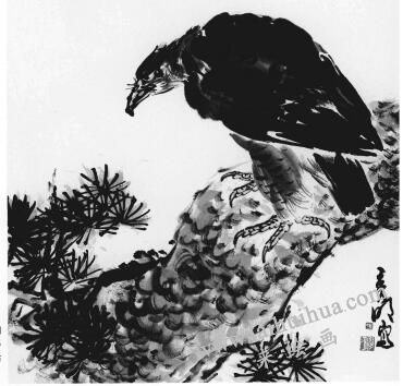 松樹畫法步驟04