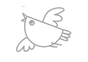 麻雀簡(jiǎn)筆畫(huà)