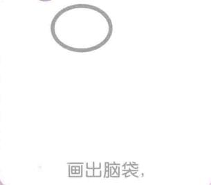 火雞的簡筆畫畫法步驟01