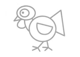火雞簡(jiǎn)筆畫