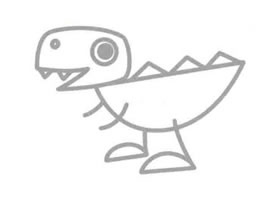 霸王龍簡(jiǎn)筆畫