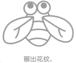 蟬的簡筆畫畫法