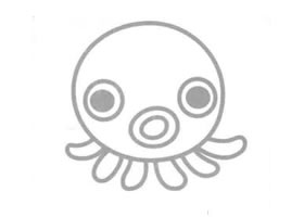 章魚簡筆畫