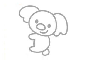 考拉的簡(jiǎn)筆畫