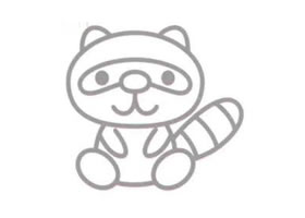 浣熊簡(jiǎn)筆畫(huà)