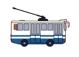 電車的畫法
