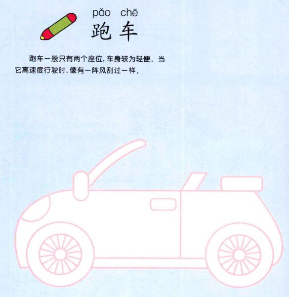 跑車的畫法