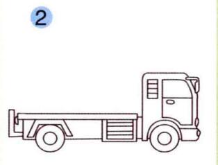 油罐車(chē)的畫(huà)法步驟02