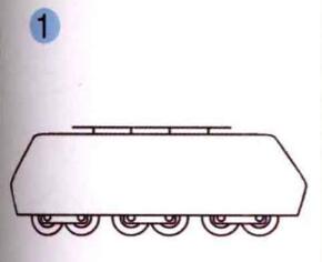電力機(jī)車的畫法步驟01