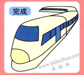 磁浮列車兒童畫