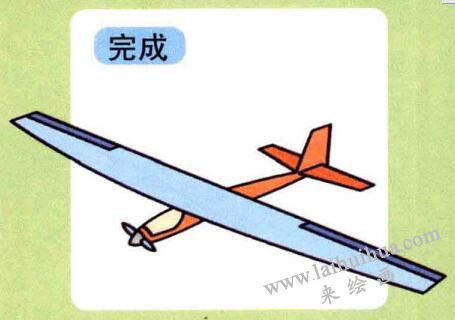 滑翔機兒童畫