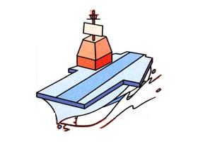 航空母艦的畫法