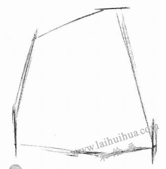 吉娃娃犬素描畫法步驟01