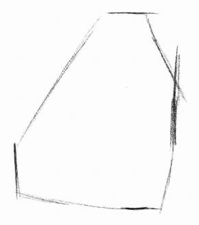 小雞的素描畫法步驟01