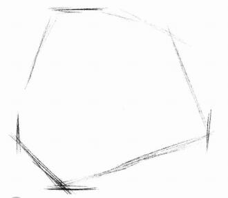 海豚的素描畫(huà)法步驟01