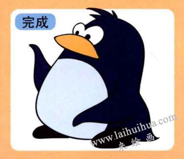 企鵝兒童畫