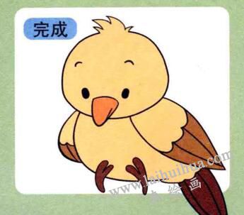 黃鸝兒童畫