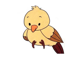 黃鸝兒童畫