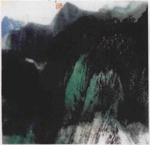 潑墨法