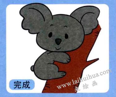 樹袋熊兒童畫