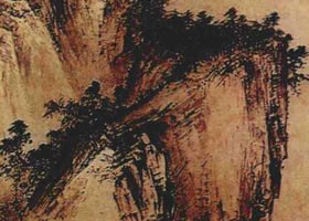 山水畫(huà)勾、皴、擦、染、點(diǎn)法