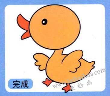 鴨子兒童畫