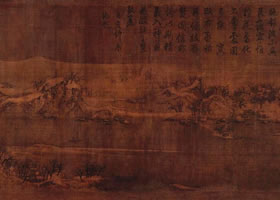 北宋趙佶《雪江歸棹圖卷》賞析