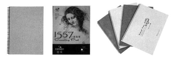 畫素描所用的紙張