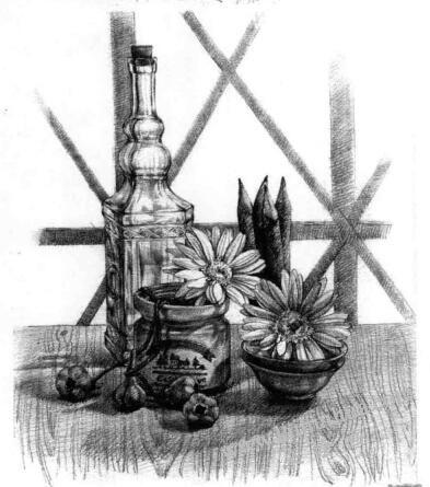 陽臺素描鋪色步驟11