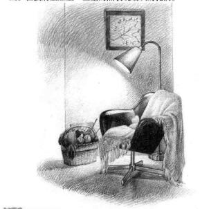 臥室素描鋪色畫法步驟07