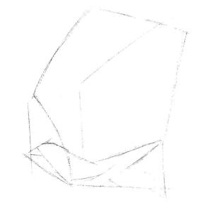 海雕素描畫(huà)線(xiàn)稿畫(huà)法步驟01