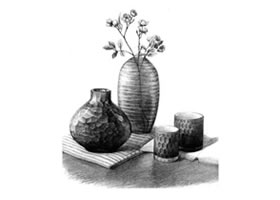 裝飾素描畫法