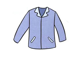 衣服兒童畫