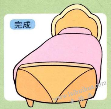 床的兒童畫畫法步驟04