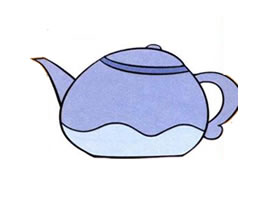 茶壺的兒童畫法