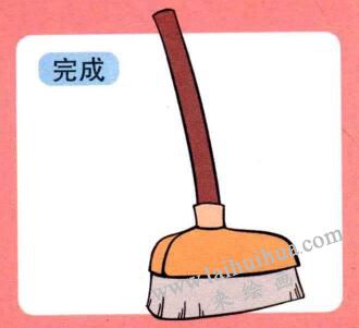 掃帚兒童畫(huà)