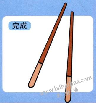 筷子兒童畫