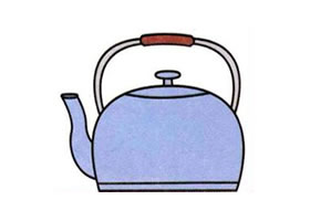 水壺兒童畫