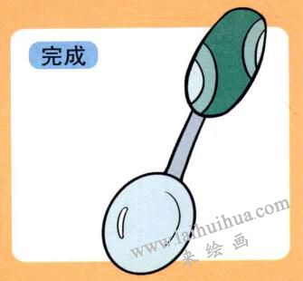 勺子兒童畫